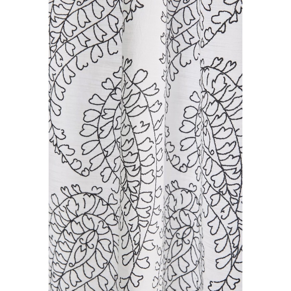 Anthropologie Jodi Embroidered Curtain - Picture 2 of 2